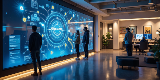 IP孵化项目界面,包含个人品牌设计,内容创作区域,粉丝数据分析图表,商业化策略展示